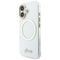 Guess IML Script Metal MagSafe Case for iPhone 17 - Transparent