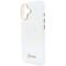 Guess IML Script Metal MagSafe Case for iPhone 17 - Transparent
