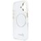 Guess IML Script Metal MagSafe Case for iPhone 17 - Transparent