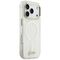 Guess IML Shell Script Metal MagSafe Case for iPhone 17 Pro Max - White