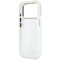 Guess IML Shell Script Metal MagSafe Case for iPhone 17 Pro Max - White