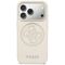 Guess Perforated 4G MagSafe Case for iPhone 17 Pro - Beige