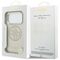 Guess Perforated 4G MagSafe Case for iPhone 17 Pro - Beige