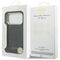 Guess Perforated 4G MagSafe case for iPhone 17 Pro - black