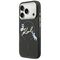 Karl Lagerfeld IML Choupettes Karl Script Logo MagSafe Case for iPhone 17 Pro - Black