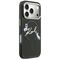 Karl Lagerfeld IML Choupettes Karl Script Logo MagSafe Case for iPhone 17 Pro - Black
