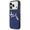 Karl Lagerfeld IML Choupettes Karl Script Logo MagSafe Case for iPhone 17 Pro Max - Blue