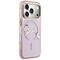 Karl Lagerfeld IML Choupettes Karl Script Logo MagSafe Case for iPhone 17 Pro Max - Pink