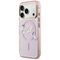 Karl Lagerfeld IML Choupettes Karl Script Logo MagSafe Case for iPhone 17 Pro - Pink