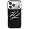 Karl Lagerfeld IML Glitter KL Diamond Logo Case for iPhone 17 Pro - Black