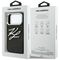 Karl Lagerfeld IML Glitter KL Diamond Logo Case for iPhone 17 Pro - Black