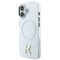 Karl Lagerfeld IML K Head Logo MagSafe Case for iPhone 17 - Clear