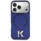 Karl Lagerfeld IML K Head Logo MagSafe Case for iPhone 17 Pro - Blue