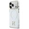 Karl Lagerfeld IML K Head Logo MagSafe Case for iPhone 17 Pro - Clear