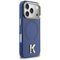 Karl Lagerfeld IML K Head Logo MagSafe Case for iPhone 17 Pro Max - Blue