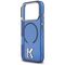 Karl Lagerfeld IML K Head Logo MagSafe Case for iPhone 17 Pro Max - Blue