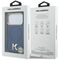 Karl Lagerfeld IML K Head Logo MagSafe Case for iPhone 17 Pro Max - Blue