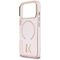 Karl Lagerfeld IML K Head Logo MagSafe Case for iPhone 17 Pro Max - Pink