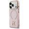 Karl Lagerfeld IML K Head Logo MagSafe Case for iPhone 17 Pro - Pink