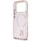 Karl Lagerfeld IML K Head Logo MagSafe Case for iPhone 17 Pro - Pink