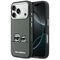 Karl Lagerfeld IML Karl &amp; Choupette Peekaboo Logo MagSafe Case for iPhone 17 Pro Max - Black