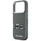 Karl Lagerfeld IML Karl &amp; Choupette Peekaboo Logo MagSafe Case for iPhone 17 Pro Max - Black