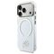 Karl Lagerfeld IML KL Script Logo MagSafe Case for iPhone 17 Pro Max - Clear