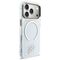 Karl Lagerfeld IML KL Script Logo MagSafe Case for iPhone 17 Pro Max - Clear