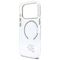 Karl Lagerfeld IML KL Script Logo MagSafe Case for iPhone 17 Pro Max - Clear