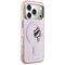 Karl Lagerfeld IML Peekaboo MagSafe Case for iPhone 17 Pro - Pink