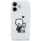 Karl Lagerfeld Karl &amp; Choupette Back MagSafe Case for iPhone 17 - Clear