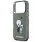 Karl Lagerfeld Karl &amp; Choupette Back MagSafe Case for iPhone 17 Pro - Black
