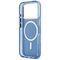 Karl Lagerfeld Karl &amp; Choupette Back MagSafe Case for iPhone 17 Pro - Blue