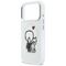 Karl Lagerfeld Karl &amp; Choupette Back MagSafe Case for iPhone 17 Pro Max - Clear