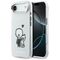 Karl Lagerfeld Karl &amp; Choupette Back MagSafe Case for iPhone Air - Clear