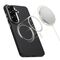 Tech-Protect Ion Carbon MagSafe Case for Samsung Galaxy S26 - Black and Silver