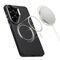 Tech-Protect Ion Carbon MagSafe Case for Samsung Galaxy S26 Ultra - Black and Silver