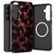 Tech-Protect Lamano MagSafe Case for Samsung Galaxy S26 - Brown and Black