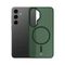 3mk Smoke MagCase for Samsung Galaxy S24 - Green-Translucent