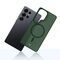 3mk Smoke MagCase for Samsung Galaxy S25 Ultra - Green-Translucent