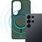 3mk Smoke MagCase for Samsung Galaxy S25 Ultra - Green-Translucent