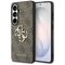 Guess 4G Big Metal Logo Case for Samsung Galaxy S26 - Brown