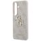 Guess 4G Big Metal Logo Case for Samsung Galaxy S26 - Pink