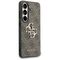 Guess 4G Big Metal Logo Case for Samsung Galaxy S26 Plus - Brown