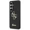 Guess Fixed Glitter Big 4G Metal Logo case for Samsung Galaxy S26 - black