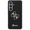 Guess Fixed Glitter Big 4G Metal Logo case for Samsung Galaxy S26 - black