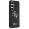 Guess Fixed Glitter Big 4G Metal Logo case for Samsung Galaxy S26 - black