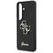 Guess Fixed Glitter Big 4G Metal Logo case for Samsung Galaxy S26 - black