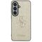 Guess Fixed Glitter Big 4G Metal Logo case for Samsung Galaxy S26 - gold