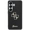 Guess Fixed Glitter Big 4G Metal Logo case for Samsung Galaxy S26 Ultra - black